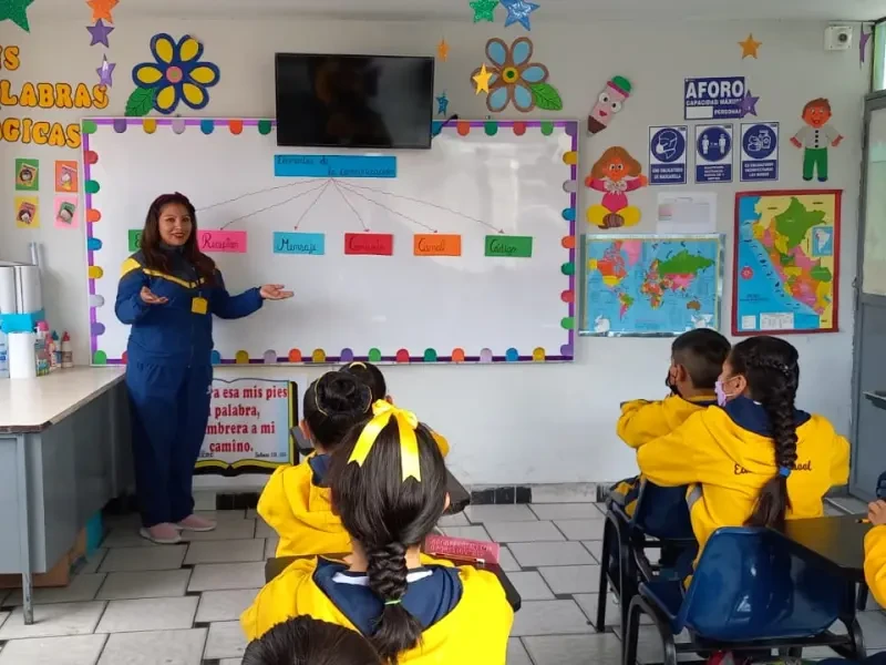 Niños del nivel inicial del Colegio Educere participando en actividades educativas y recreativas